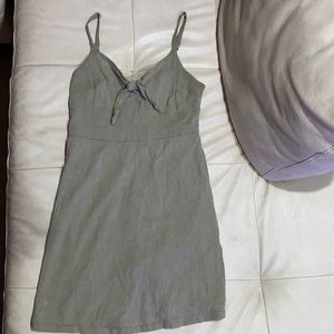 Green summer dress from Hollister